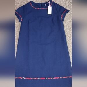 Women's Vineyard Vines Dress Sz 0 Color Deep Bay Tartan Tri Christmas Festive...